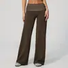 Calça de Yoga Patchwork Retrô com Bolinhas, Cintura Dobrável, Levanta Bumbum, Controle de Barriga, Roupa Esportiva Escovada