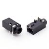 Soquete de Áudio Pj218 Soquete para Fone de Ouvido 2,5mm Pino SMD de Quatro Pinos Conector Fêmea de Jack de Áudio Estéreo Resistente à Temperatura