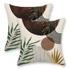 Comercio Exterior Transfronterizo Amazon Planta Funda de Almohada Geométrica Impresión Digital Nórdico Cojín Regalo Creativo Venta Directa de Fábrica