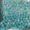 En Stock Perlas de Vidrio Bicolor Perlas Sueltas Accesorios para Pulseras Hechas a Mano Joyería de Collares al por Mayor Materiales para Perlería Leiledezhuj