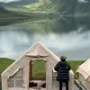 Barraca Inflável Exterior Automática Portátil Sem Montagem À Prova de Chuva Tecido Oxford Espessado Equipamento de Acampamento Doméstico Atacado