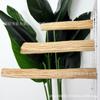 Pájaro madera de peral natural estación barra pájaro percha madera transfronteriza explosiones accesorios jaula pájaro loro estación barra fábrica directa en stock