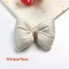 Tela de Satén Moño DIY Accesorios Tela Relleno de Algodón Moño Estéreo Accesorios para el Cabello Ropa para Niños Accesorios