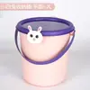 Balde Organizador de Brinquedos Infantil Bolsa Estojo Bebê Desenho Animado Fofo Caixa Organizadora de Blocos de Construção Lanche de Bebê Caixa de Presente