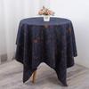 Estilo Chino Caligrafía Antigua Tela de Algodón y Lino Tinta de Impresión Mantel Cojín Tela para Sofá diy Tela de Lino Hecha a Mano