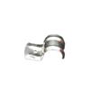 Tarjeta de acero inoxidable tarjeta 16 20 25 32mm tubería clip para tubería tarjeta tipo p simple engrosada