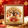 Nuevo Pack de Materiales DIY Pintura de Diamantes Cinco Caminos hacia la Riqueza Pintura de Perlas Hecha a Mano Pintura Decorativa para Pasillo