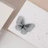 Parche Bordado de Mariposa de Organza de 5 cm Tul Mariposa Artificial Pasador de Pelo DIY Tocado Parche de Tela Decoración para Ropa de Niños Zapatos y Calcetines