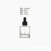 En stock frasco gotero de 30 ml frasco de solución madre frasco de esencia líquido base para músculos frasco de vidrio dividido en frascos frasco de vidrio con aceite de esencia