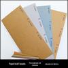 Saco de Papel Espesso com Suporte para Embalagem de Sutura Etiqueta de Roupa Etiqueta de Fibra Lavável Papel Kraft Papel à Prova d'Água Baixo Carbono
