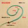 Cordón para Colgante de Ágata Natural para Hombres y Mujeres Collar con Colgante de Jade de Alta Gama Cordón Hecho a Mano Dorado de Colores Cordón Mambo
