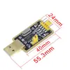 Módulo USB para TTL CH340G, cabo de download de porta serial, placa de atualização RS232, cabo de flashing TTL, 5V/3.3V