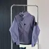 Chaqueta de Piedra Transfronteriza para Hombre Primavera y Otoño Ropa de Trabajo Funcional Americana Chaqueta con Capucha Chaqueta Cortavientos Mujer