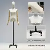 Tienda de Ropa Accesorios de Modelo Ropa de Mujer Maniquí de Medio Cuerpo para Escaparate Perchero Muñeca Falsa Maniquí de Vestido de Novia Soporte de Exhibición