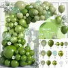 Kit de guirlanda de balões marrons pacote de balões para exportação decoração de festa de aniversário layout de casamento construção de cena