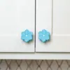 Knobez: Cubiertas Decorativas para Pomos de Gabinete Cubierta Protectora para Manija de Puerta Copo de Nieve Manija