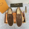 Zapatos Mocasines Casuales para Hombre de Piel Genuina Nuevos de Gama Alta, Slip-On, Versátiles, de Gama Alta, de Moda para Hombre