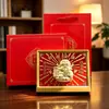 Popular figura de dibujos animados dorada del Dios de la Riqueza, simbolizando riqueza abundante y prosperidad, perfecta como pieza decorativa, regalo de inauguración, regalo de inauguración de casa o regalo de negocios para atraer la buena fortuna