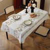 Mantel Bordado Tridimensional de Toalla Transfronterizo Mantel Moderno Simple para Mesa de Comedor Rectangular Venta al por Mayor Cubierta Doméstica Anti-quemaduras para Cabello