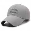 Gorra de béisbol de moda con letras para hombre y mujer, nueva de primavera y verano, de copa suave, de secado rápido, con protección solar, transpirable para deportes al aire libre