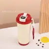 Taza de Café Inteligente de Aspecto Premium, Taza Aislada de Doble Pared de Acero Inoxidable 316, Taza para Deportes al Aire Libre con Correa, Taza Doble para Beber al por Mayor