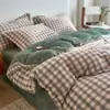 Funda de edredón de terciopelo de leche de doble cara, pieza única, juego de ropa de cama, 150*200, adecuada para camas individuales, dormitorios de estudiantes, se puede usar sin edredón