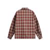 North Boundary Ropa para Hombre Estilo Americano Marca de Tendencia Otoño 2025 Nueva Camisa de Franela a Cuadros Chaqueta Camisa Cepillada Unisex