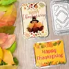 Caja de papel de aluminio desechable con tema de Acción de Gracias y Navidad, nueva para hornear, barbacoa, picnic, caja de embalaje para llevar