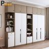 Manija de puerta de armario alargada 1 m manija de puerta de aleación de aluminio para cajón de mueble vitrina negra moderna minimalista
