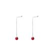 Alambre de Tremella S999 Moda Femenina Más Fácil de Combinar Modelo de Tornillo C00840