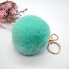 Fábrica direta de pele bola chaveiro roupa pelúcia bola decoração saco pingente carro acessórios DIY acessórios