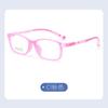 Montura de gafas de silicona Yage ZH5878 para niños con funda para patillas suave y cómoda para la cara se puede equiparar con gafas para miopía al por mayor
