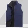 Chalecos de Otoño e Invierno con Logos Estampados y Bordados para Hombres y Mujeres, Chalecos de Polar, Chalecos de Forro Polar, Chalecos de Algodón Gruesos y con Forro de Polar