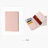 Portapasaportes en Stock Amazon Cubierta de Pasaporte de Cuero PU Personalizable con Logo Portapasaportes de Viaje Cubierta Protectora Funda para Pasaporte