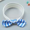 Diadema para bebé europea y americana Tocado de orejas de conejo de algodón Diadema para bebé Accesorios para el cabello anudados Fabricantes transfronterizos de niñas