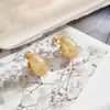 Explosões Europeias e Americanas Geométrico Retrô Fosco Clipe de Orelha Feminino Estilo Metalico Design de Nicho Clipe de Orelha com Sentido Avançado