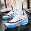 Zapatillas de Running Alpha 3 para Hombre Zapatillas de Carreras con Amortiguación de Aire y Placa de Carbono Zapatillas Ligeras Transpirables de Malla Única Zapatillas de Malla para Niños Zapatillas de Malla para Mujer