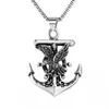Venta Caliente Transfronteriza Moda Retro Colgante Mixto Alas de Águila Personalizado Europeo y Americano Collar de Aleación Joyería para Hombres y Mujeres Venta Directa