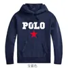 Coleção de Primavera Ralph Lauren Polo: Moletom com capuz em algodão puro, unissex, estilo pullover, adequado tanto para uso interno quanto externo, 100% algodão