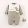 Mono para Bebé Recién Nacido Jingqi Otoño e Invierno Acolchado Ropa para Recién Nacidos Otoño Ropa para Bebé Niño y Niña Ropa para Gatear