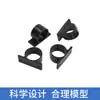 Amortiguador de goma para bomba de drenaje de aire acondicionado, bloque amortiguador fijo, amortiguador de goma negro, absorción de impactos, fabricante de amortiguadores en Taizhou
