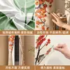 Nueva funda protectora contra el polvo para aire acondicionado vertical estilo chino, diseño cilíndrico y redondo, adecuada para salas de estar, se puede usar sin quitar la unidad cuando el aire acondicionado está encendido; compatible con aires acondicionados Gree y Midea