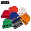 Fabricante Sombrero de Lana de Lazo Waffle Versátil Suelto Cálido Protección para las Orejas Gorro de Punto Invierno Sombrero Nuevo Venta al por Mayor