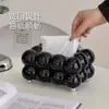 Caja de Pañuelos de Plástico Estilo Crema Europea para Malvaviscos, Mesa de Comedor de Sala de Estar, Caja de Servilletas de Papel, Adornos de Escritorio