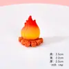 Novo produto transfronteiriço: Ornamento de Paisagem em Miniatura de Fogueira Simulada, Fogueira Colorida DIY Decoração de Mesa, Mini Acessórios de Resina
