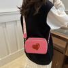 Bolso de Mujer Moda Simple Textivo Bolso Cuadrado Pequeño Trendy 2024 Nuevo Diseño Nicho Hermosa Personalidad Bolso Bandolera