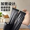 Bolsa de basura tipo chaleco portátil, gruesa, desechable, para dormitorio, sala de estar, cocina, bolsa de plástico negra, venta al por mayor