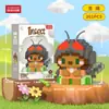 Compatível com figuras de desenho animado Lego, blocos de construção de alta precisão de micropartículas de caixa surpresa, brinquedo educativo infantil, presente, atacado e entrega transfronteiriça