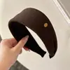 Diadema de ala ancha estilo Hong Kong para mujer, que ofrece un aspecto de alta gama y efecto de corona alta, adecuada para el uso diario y para lavarse la cara
