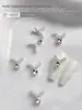 Acessórios para Nail Art Liga de Zinco Pérola Laço Lua Coração Nota Musical Tendência Luxo Peças de Decoração para Unhas DIY